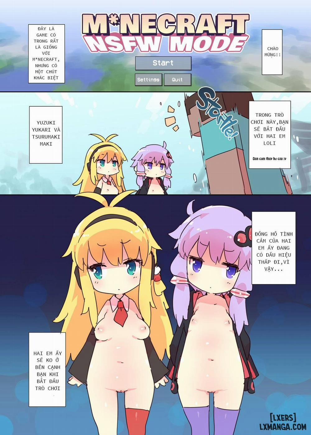 Ecchi na Minecraft Goannai Bon Oneshot trang 1