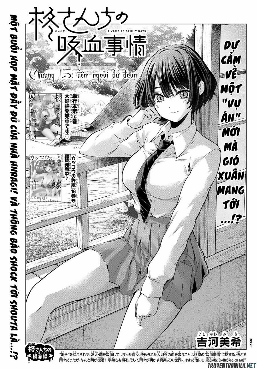Every Day In A Vampire Family 15 trang 1