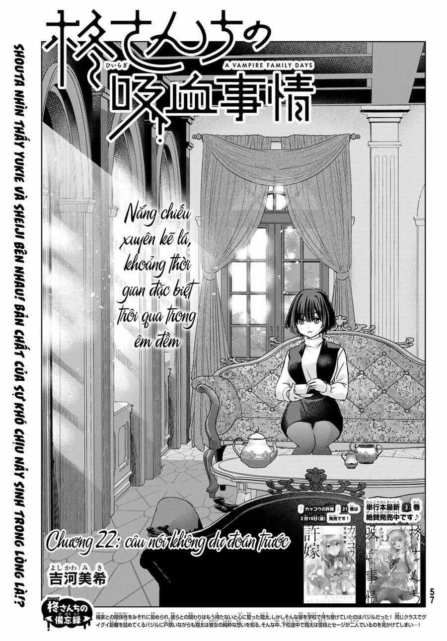 Every Day In A Vampire Family 22 trang 1