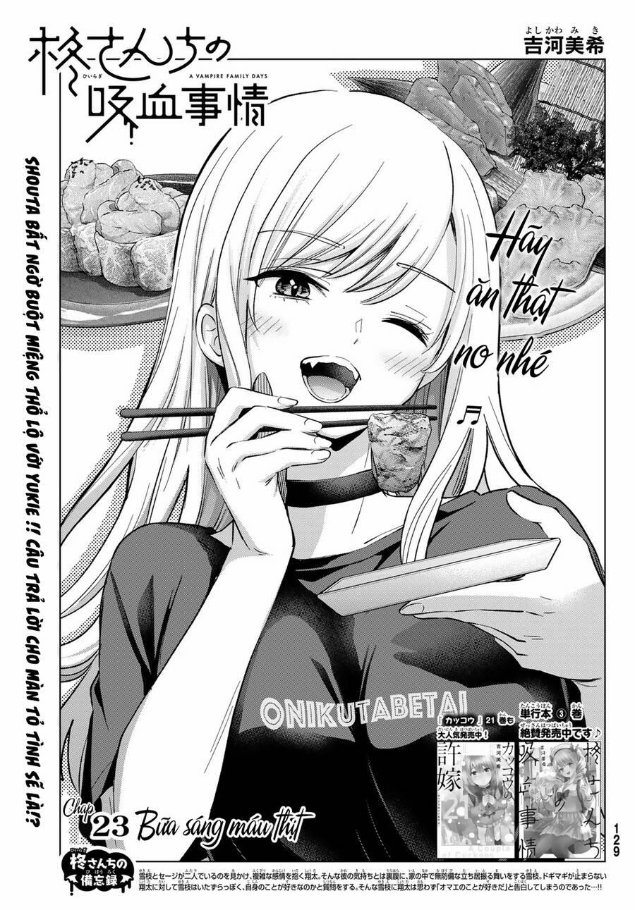 Every Day In A Vampire Family 23 trang 1