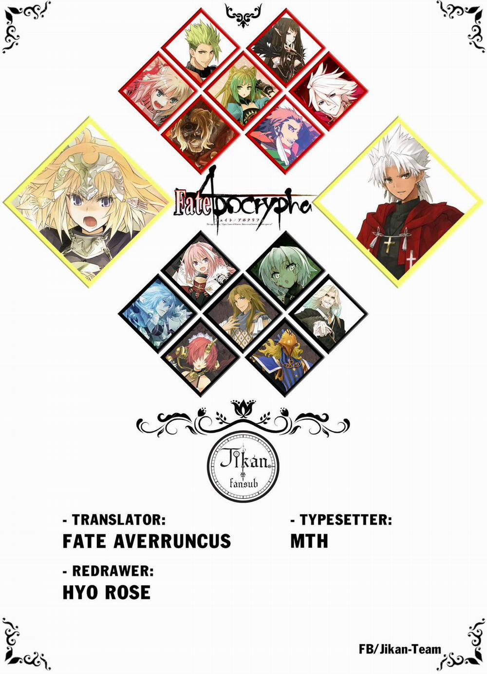 Fate/apocrypha 0 An lành cho những linh hồn lìa khỏi trang 0