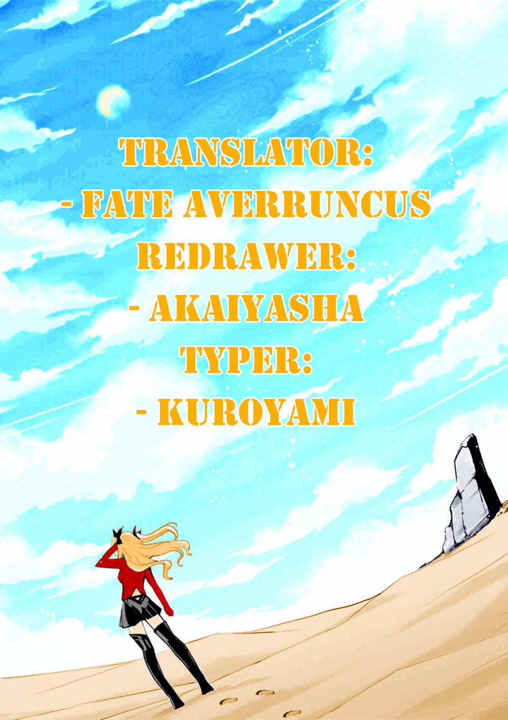 Fate/extra 0 Vùng đất lý tưởng/utopia trang 0