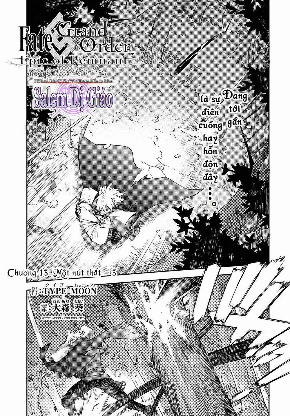 Fate/grand Order: Epic Of Remnant – Salem 13 trang 1