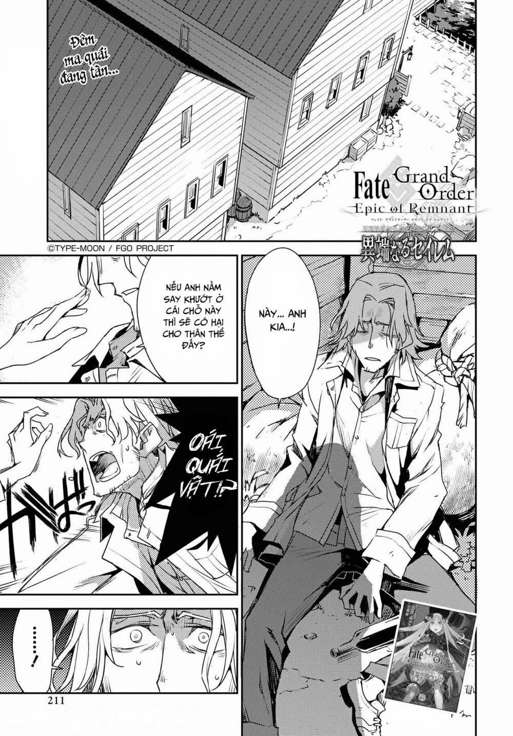 Fate/grand Order: Epic Of Remnant – Salem 20 trang 1