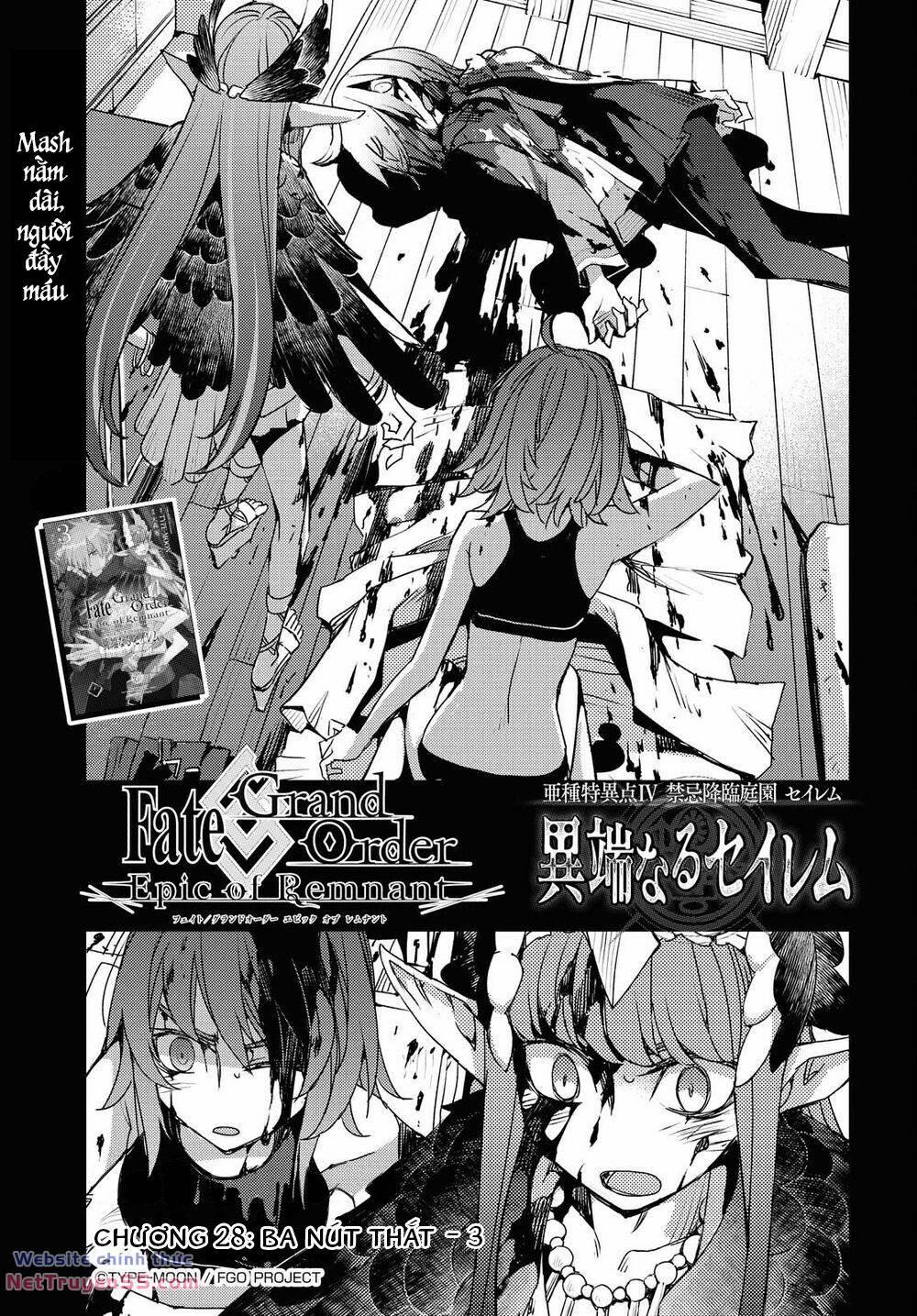 Fate/grand Order: Epic Of Remnant – Salem 28 trang 1