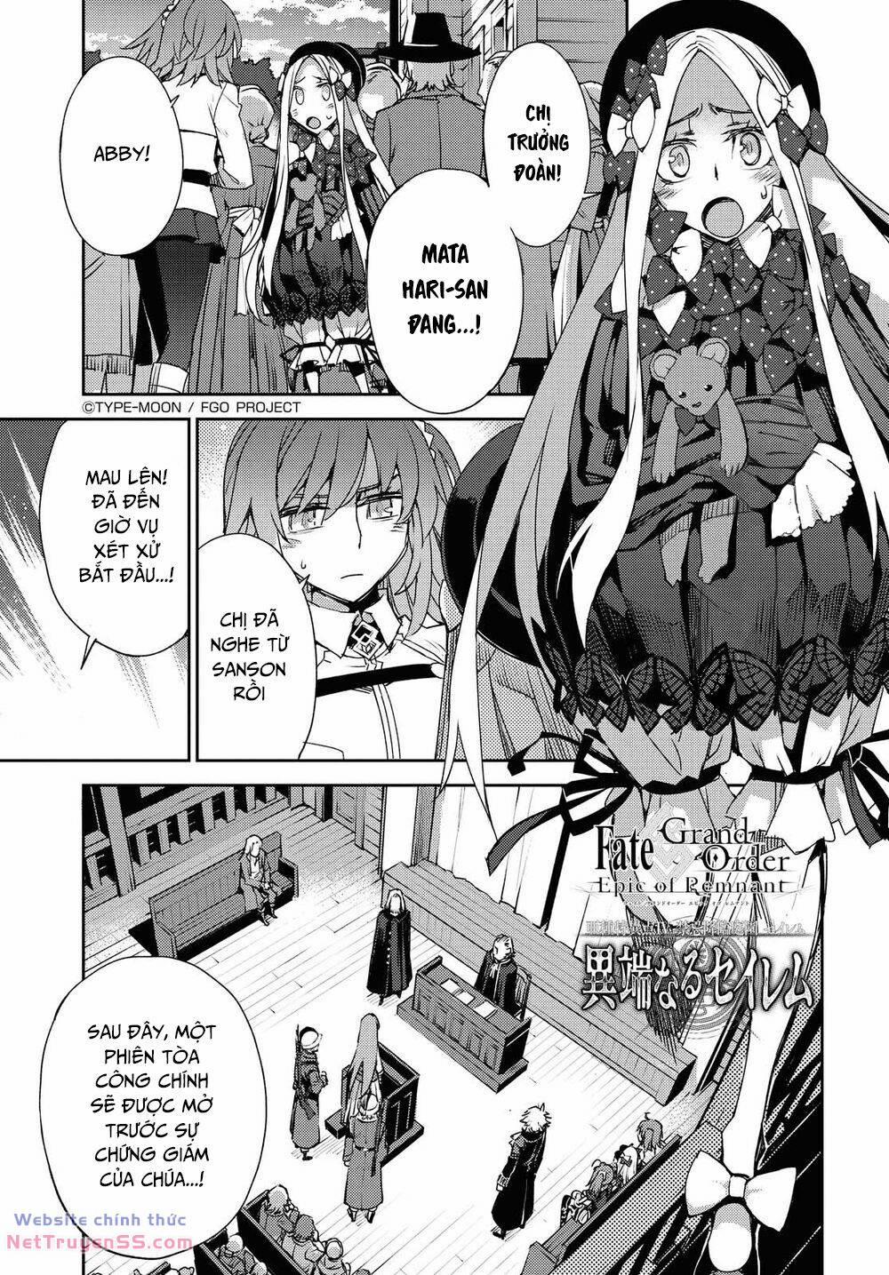 Fate/grand Order: Epic Of Remnant – Salem 30 trang 1