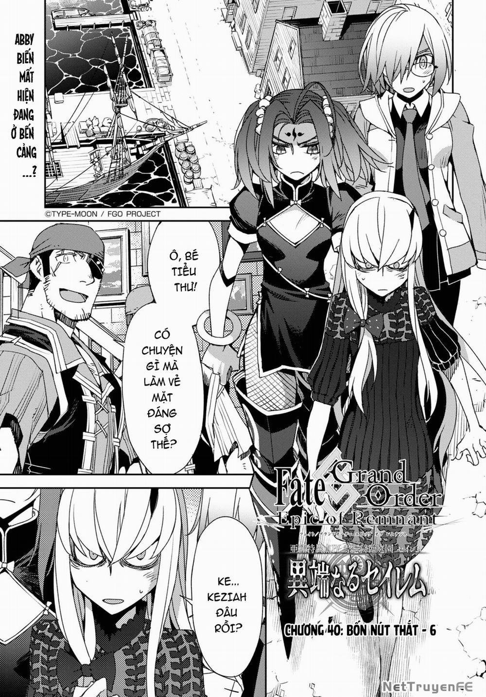 Fate/grand Order: Epic Of Remnant – Salem 40 trang 1