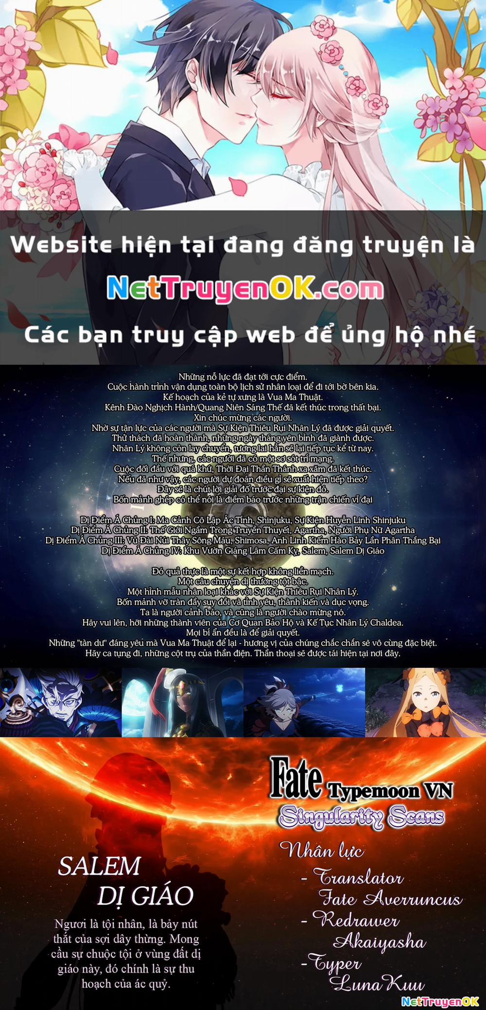 Fate/grand Order: Epic Of Remnant – Salem 41 trang 0