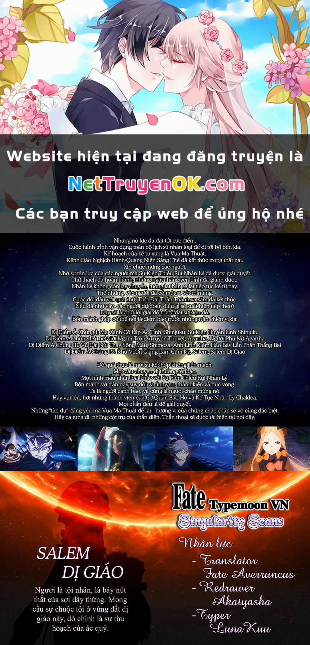 Fate/grand Order: Epic Of Remnant – Salem 42 trang 0