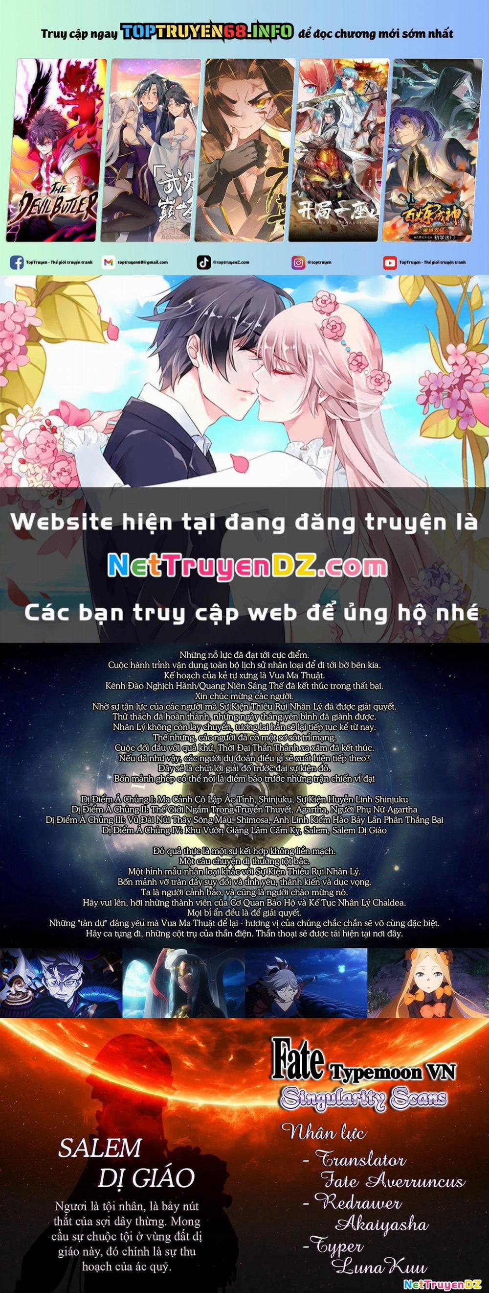 Fate/grand Order: Epic Of Remnant – Salem 44 trang 0