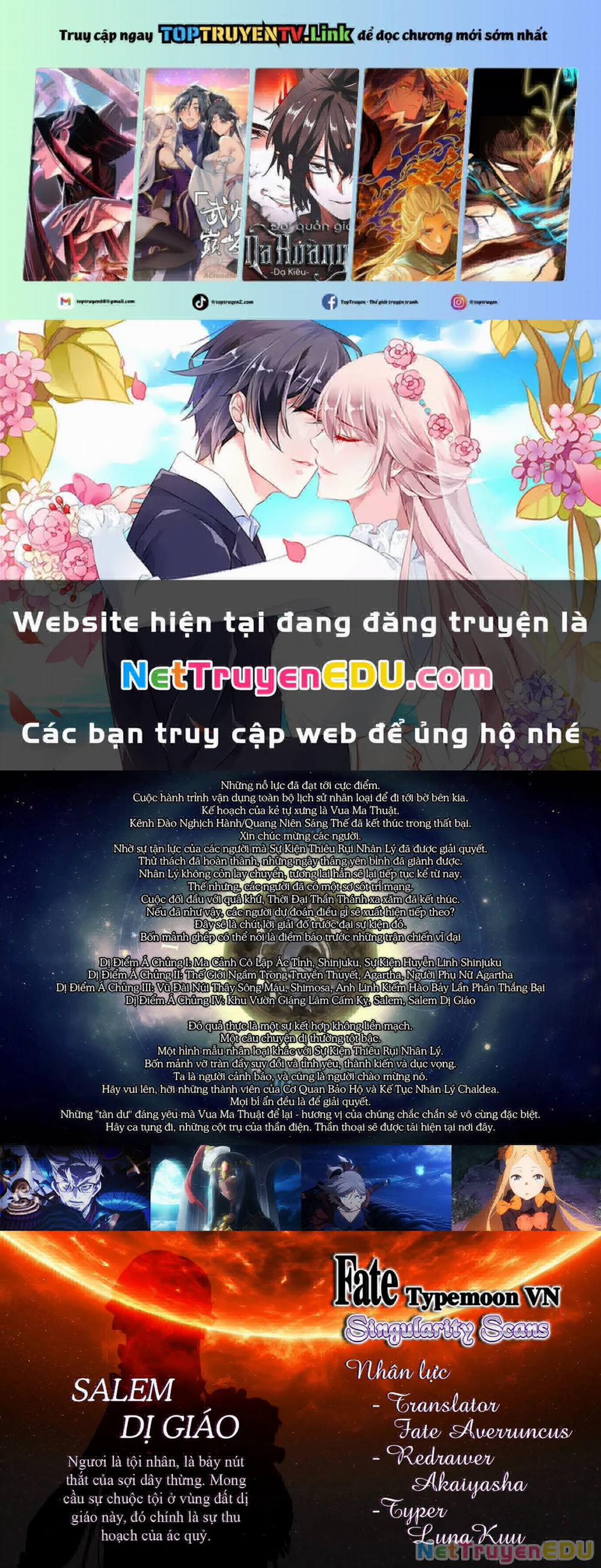 Fate/grand Order: Epic Of Remnant – Salem 47 trang 0