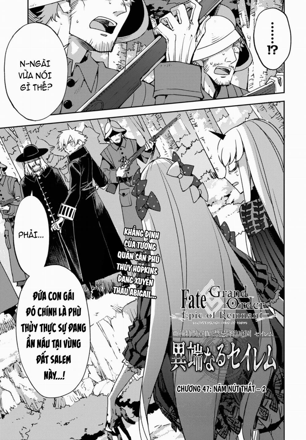 Fate/grand Order: Epic Of Remnant – Salem 47 trang 1