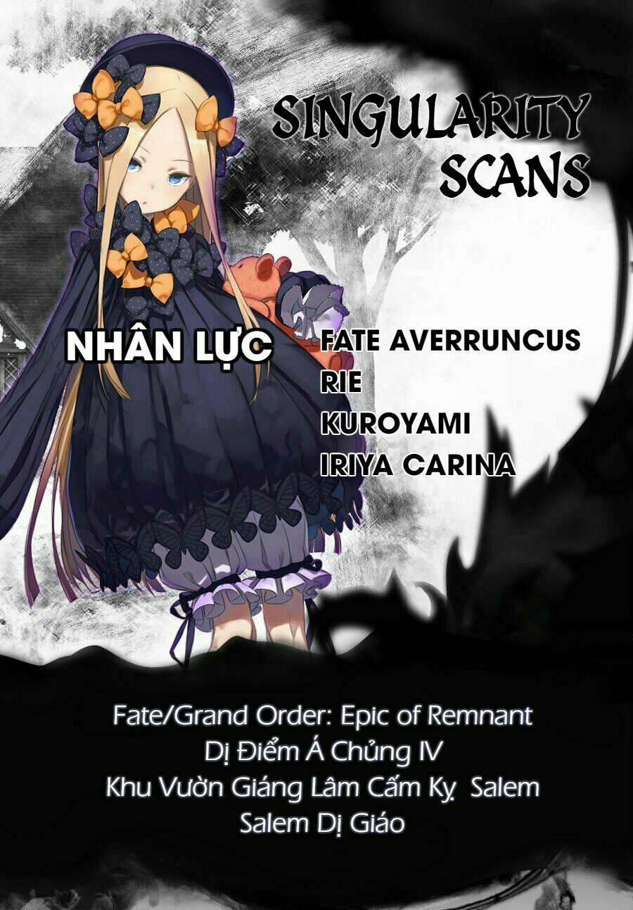 Fate/grand Order: Epic Of Remnant – Salem 5 trang 0