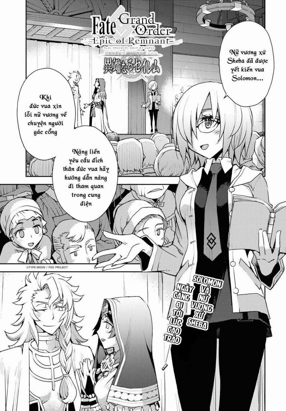 Fate/grand Order: Epic Of Remnant – Salem 7 trang 1