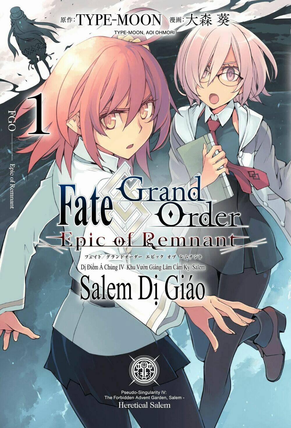 Fate/grand Order: Epic Of Remnant – Salem 8 trang 0