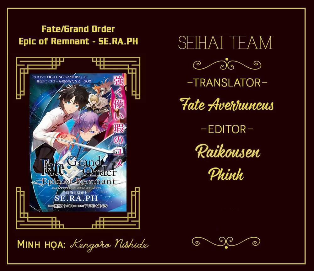 Fate/grand Order: Epic Of Remnant - Se.ra.ph. 19 trang 0