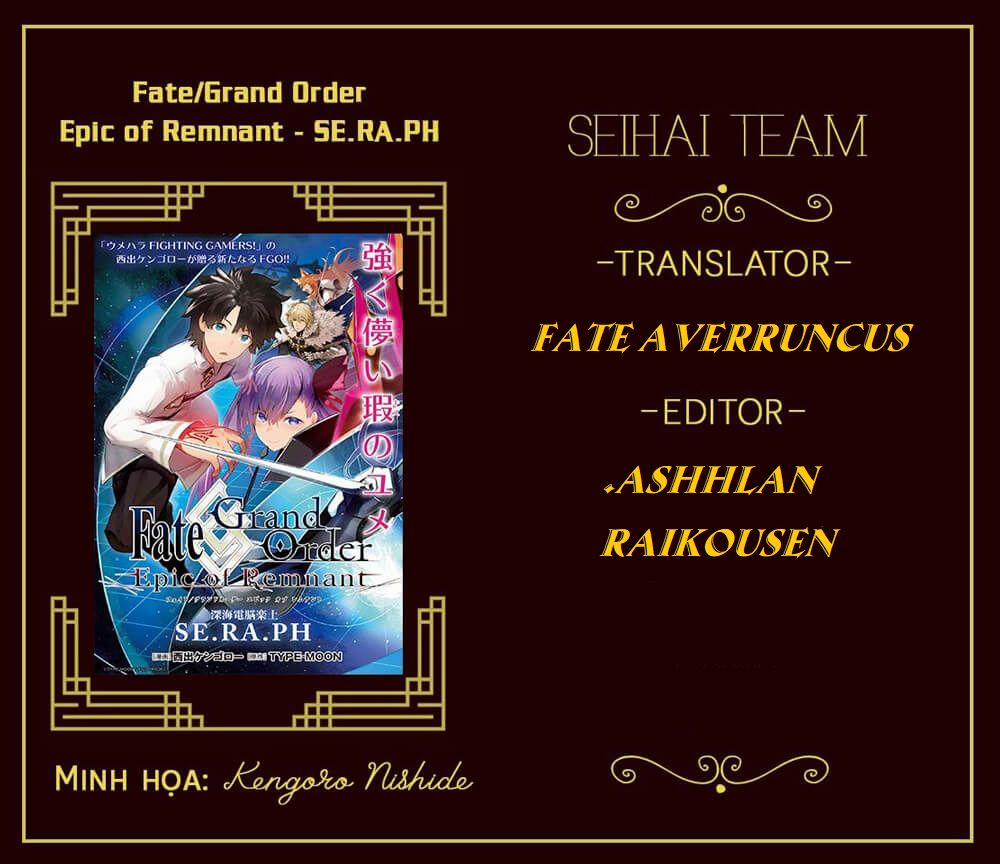 Fate/grand Order: Epic Of Remnant - Se.ra.ph. 26 trang 0
