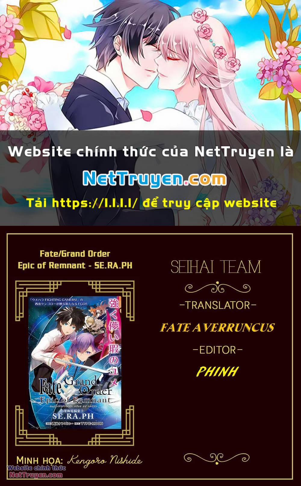 Fate/grand Order: Epic Of Remnant - Se.ra.ph. 32.1 trang 0