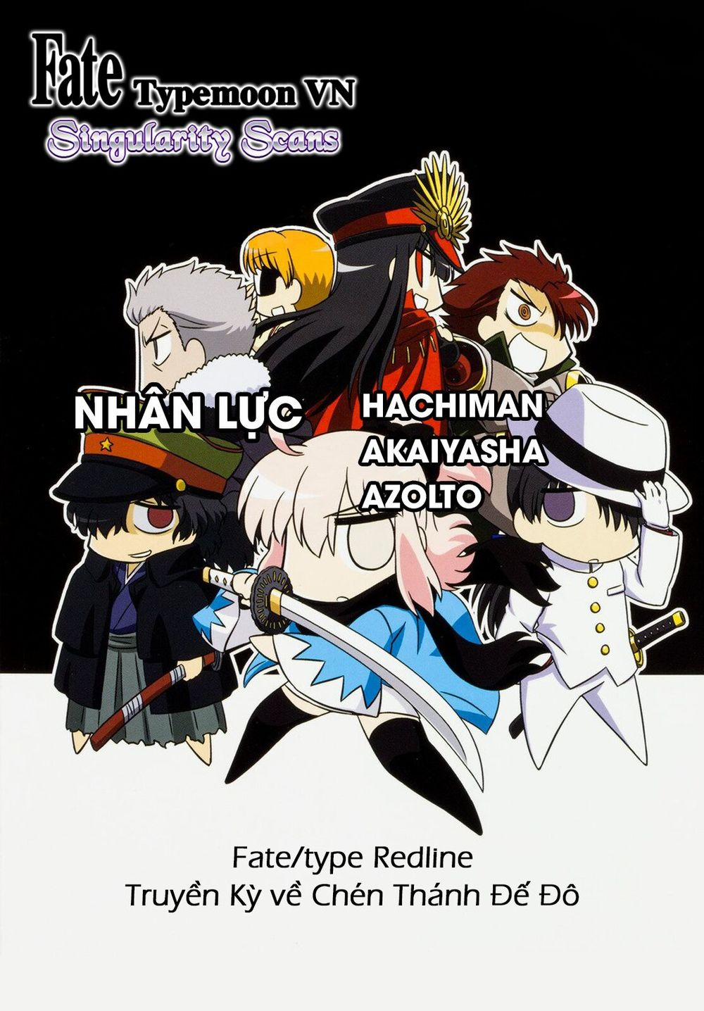 Fate/type Redline - Truyền Kỳ Về Chén Thánh Đế Đô 2.1 trang 0