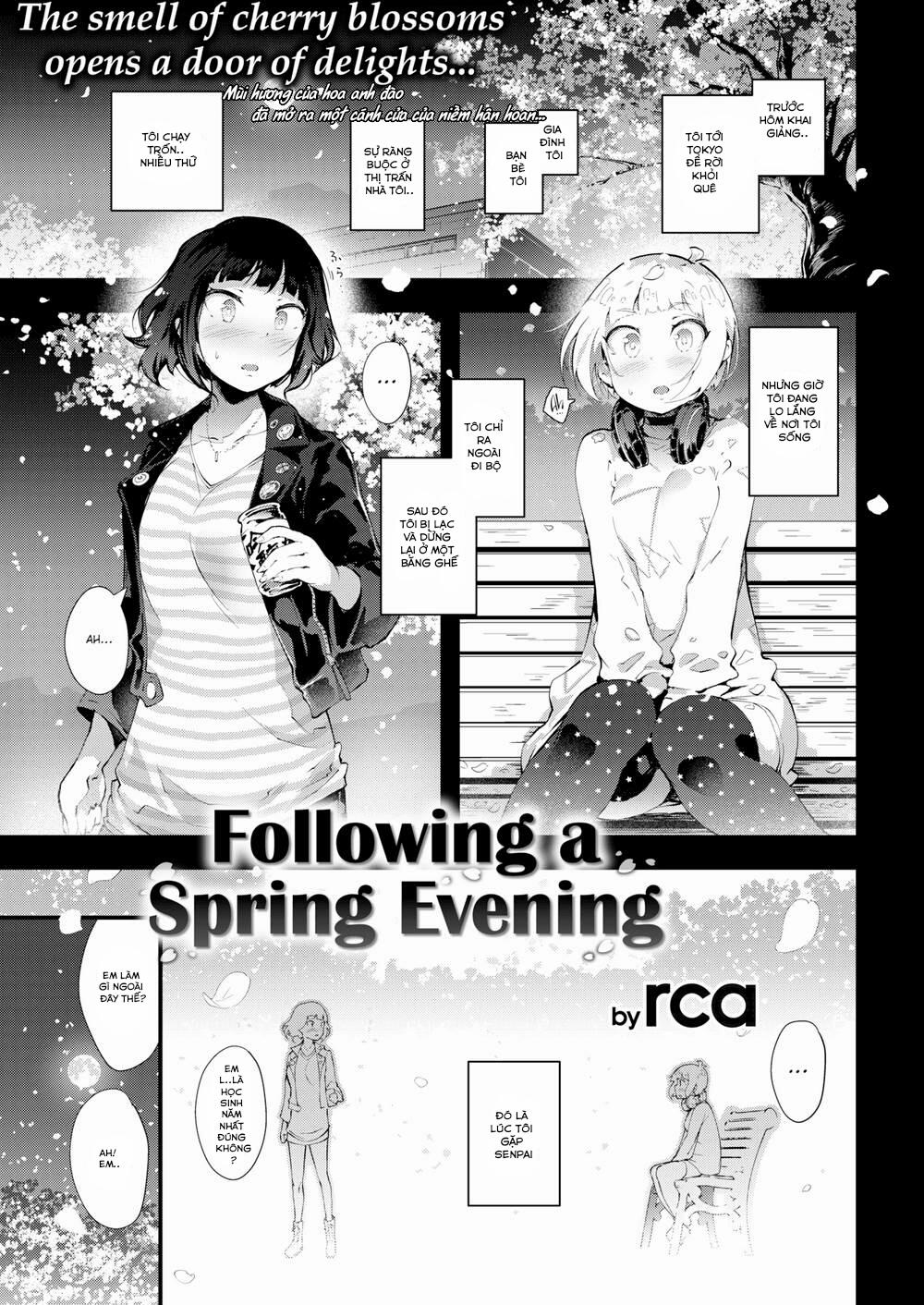 Following a Spring Evening Oneshot (Art đẹp 0 Không che) trang 1