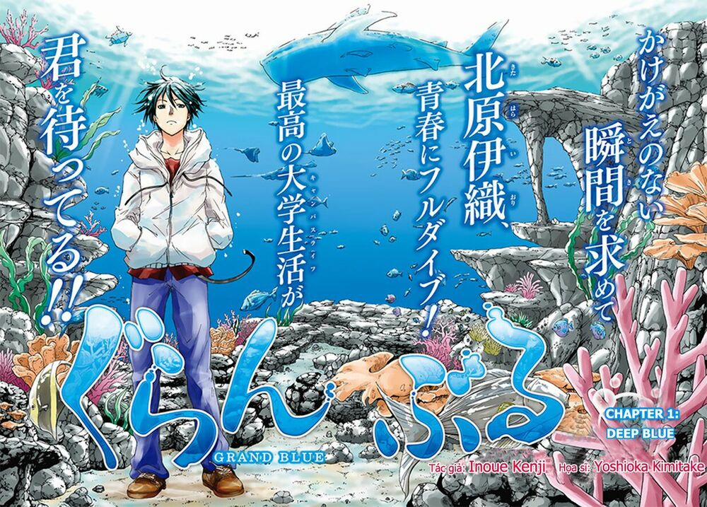 Grand Blue – Cô Gái Thích Lặn 1 trang 1