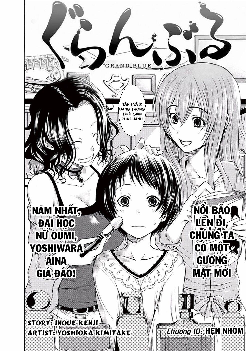 Grand Blue – Cô Gái Thích Lặn 10 trang 1