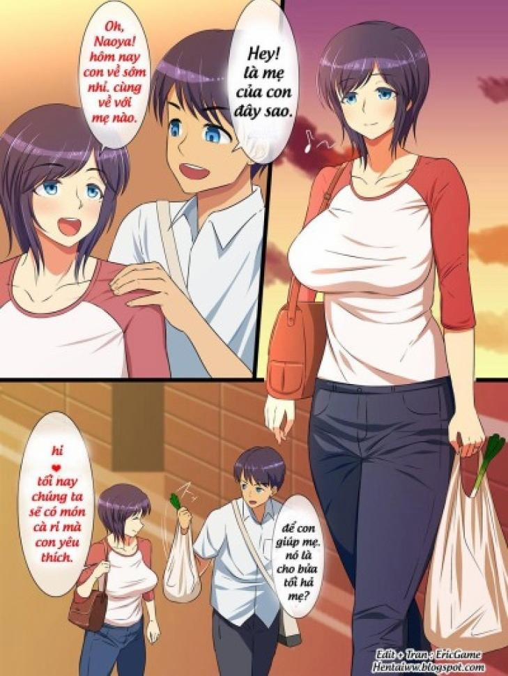 Hahabote! Dougan Kyonyuu Okaa-san ga Musuko ni Haramasarete Shiawase ni Naru Hanash 1 trang 0