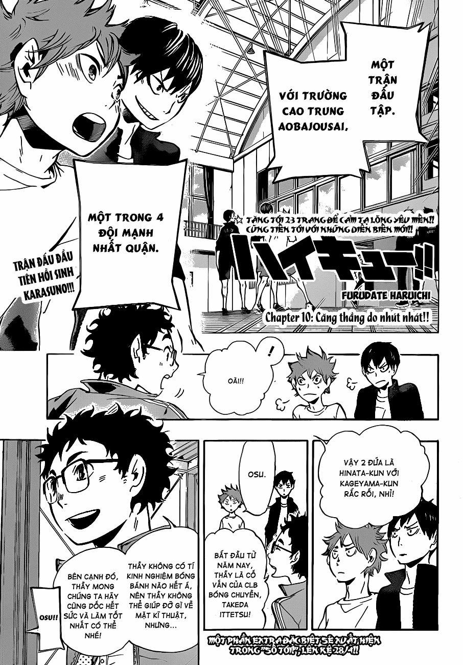 Haikyuu 10 trang 1