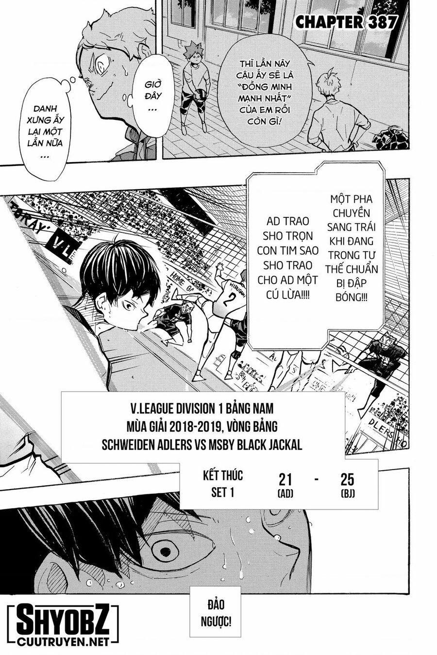Haikyuu 387 trang 1