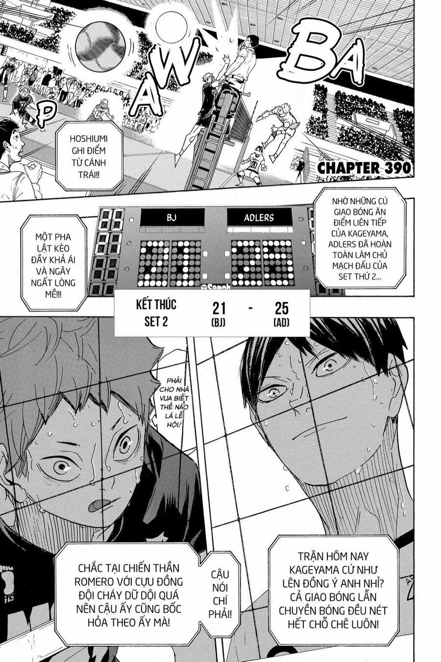 Haikyuu 390 trang 1