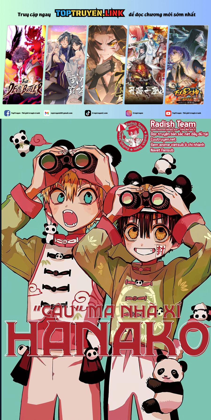 Hanako-Kun Nhà Xí 90 trang 0