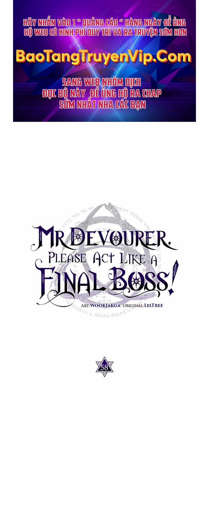 Hãy Hành Động Như Một Boss Đi Ngài Mr Devourer 58 trang 0