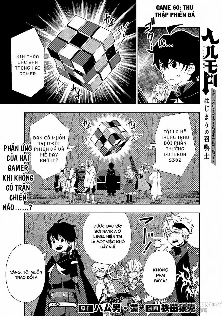 Hell Mode: Yarikomi Suki No Gamer Wa Hai Settei No Isekai De Musou Suru 60 trang 1