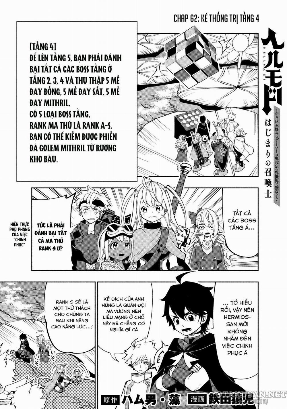 Hell Mode: Yarikomi Suki No Gamer Wa Hai Settei No Isekai De Musou Suru 62 trang 1