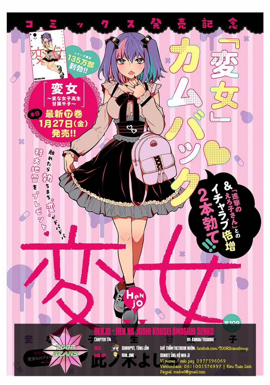 Henjo – Hen na Joshi Kousei Amaguri Chiko 114 trang 0