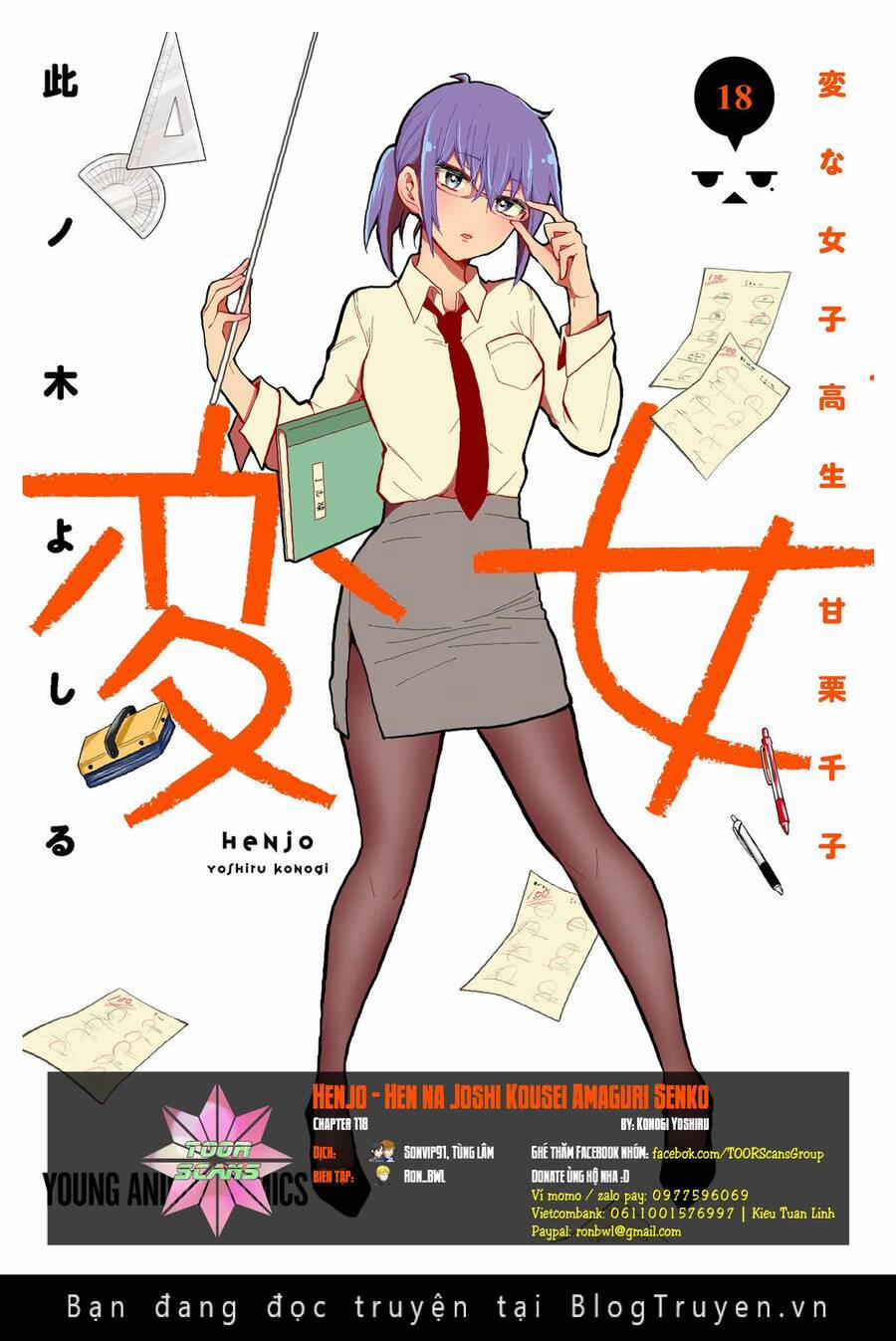 Henjo – Hen na Joshi Kousei Amaguri Chiko 118 trang 0