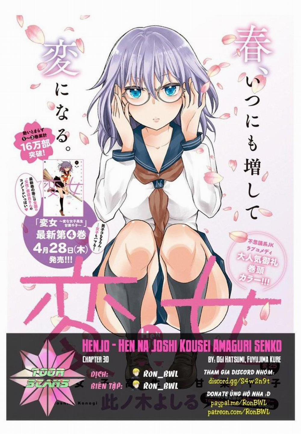 Henjo – Hen na Joshi Kousei Amaguri Chiko 30 trang 0