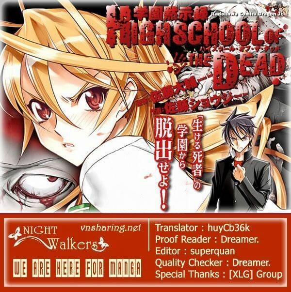Highschool Of The Dead 25 trang 0