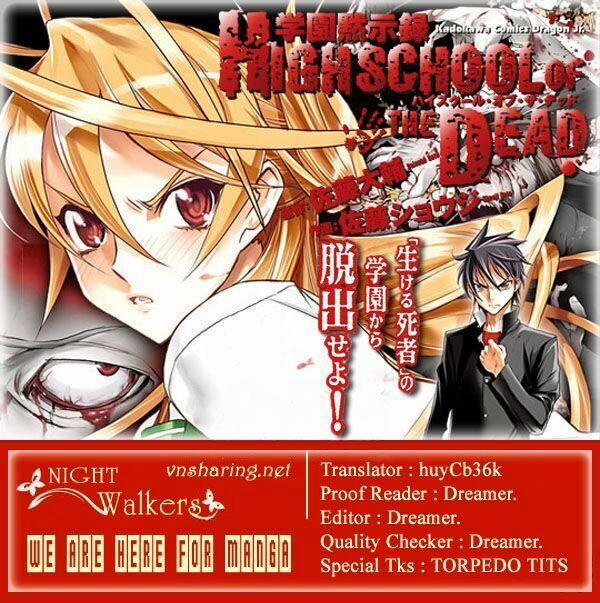Highschool Of The Dead 29 trang 0