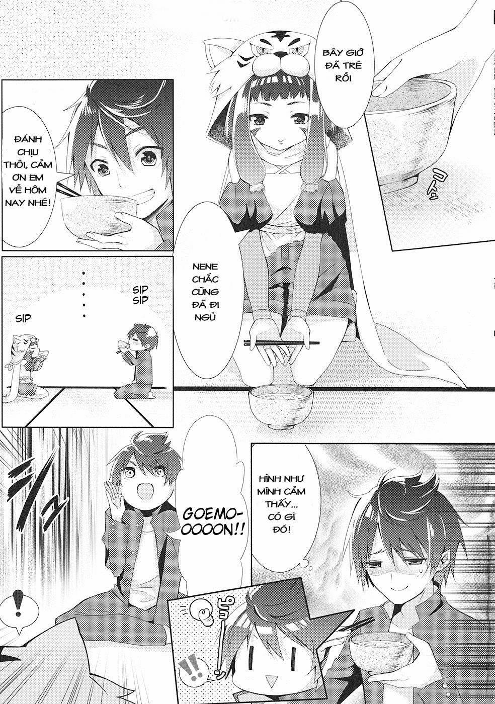 Hinnyuu Shoujo no Inbou (Oda Nobuna no Yabou) Oneshot trang 1
