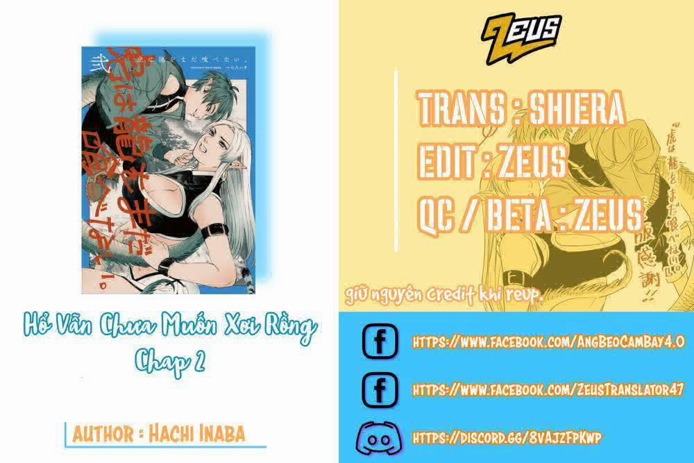 Hổ Vẫn Chưa Muốn Xơi Rồng 2 trang 1
