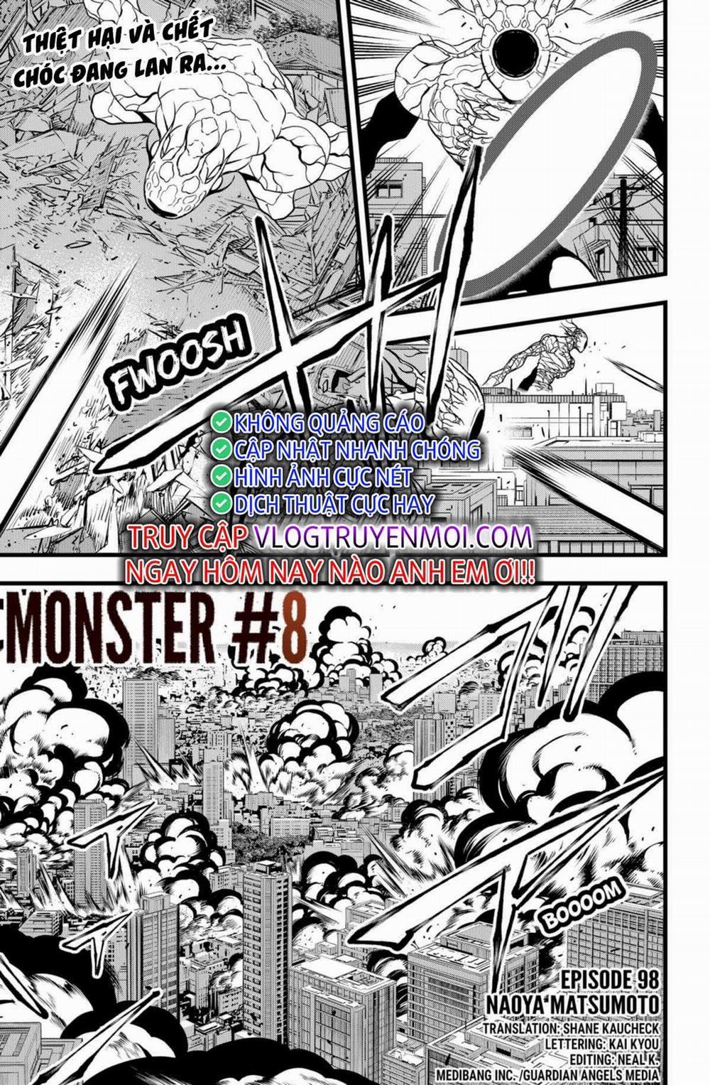 Hôm Nay - Tôi Hóa Kaiju 98 trang 0