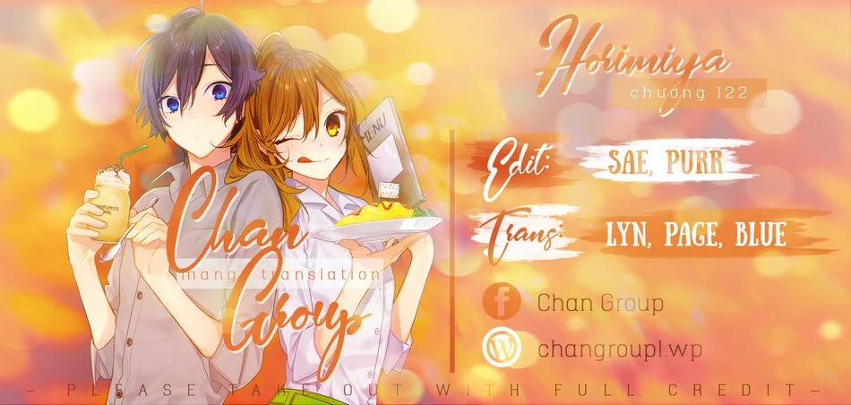 Horimiya 122 trang 0