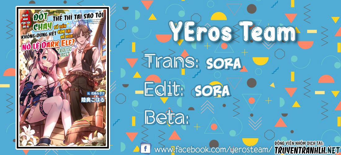 Ie Ga Moete Jinsei Dou Demo Yoku Natta Kara, Nokotta Nakenashi No Kin De Dark Elf No Dorei O Katta 10 trang 0