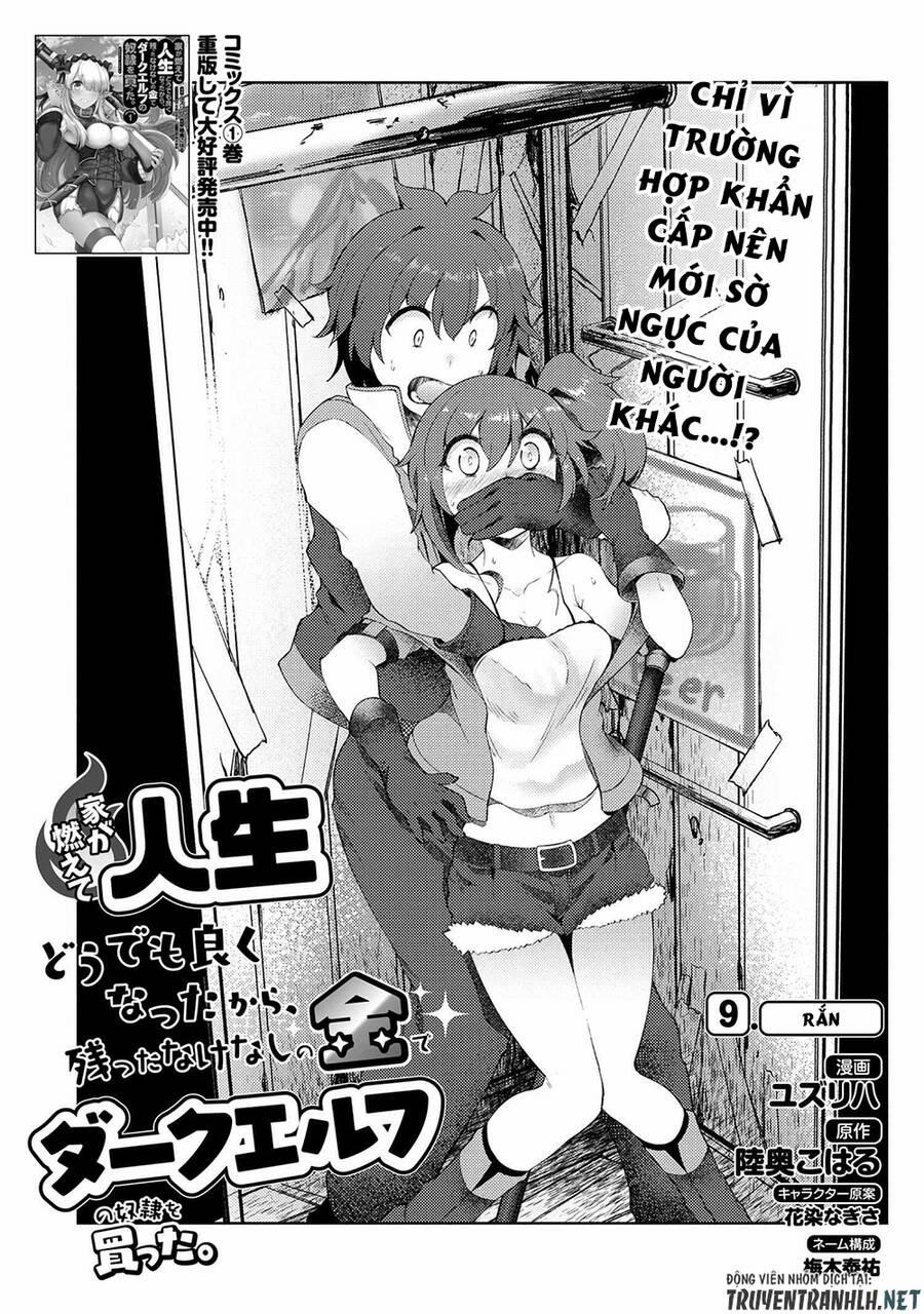 Ie Ga Moete Jinsei Dou Demo Yoku Natta Kara, Nokotta Nakenashi No Kin De Dark Elf No Dorei O Katta 9 trang 1