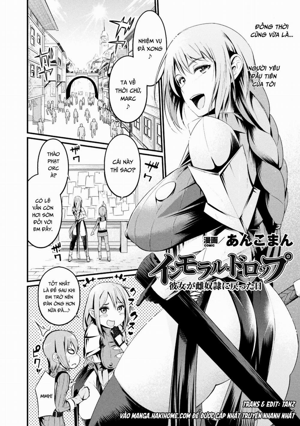 Immoral Drop ~Kanojo Ga Mesu Dorei Ni Modotta Hi~ Oneshot trang 1