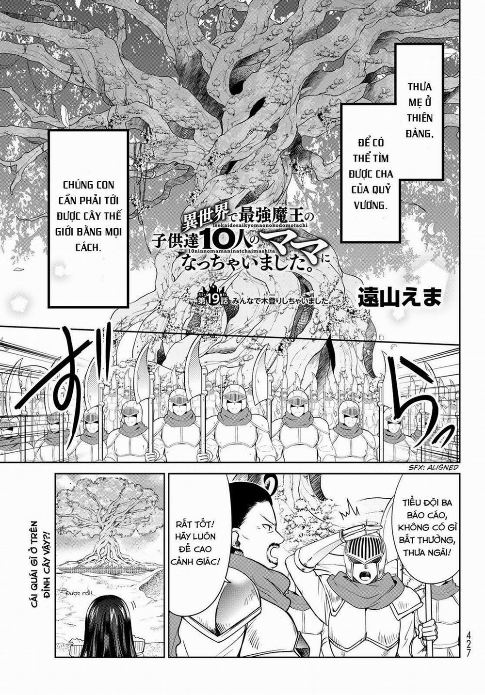 Isekai De Saikyo Mao No Kodomotachi No Mama Ni Natchaimashita 19 trang 1