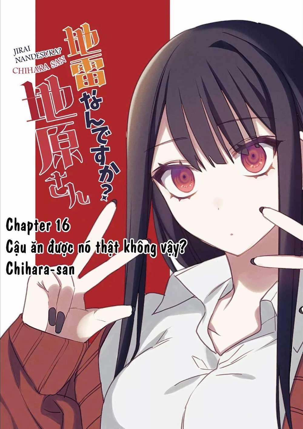 Jirai Nandesuka? Chihara-San 16 trang 1