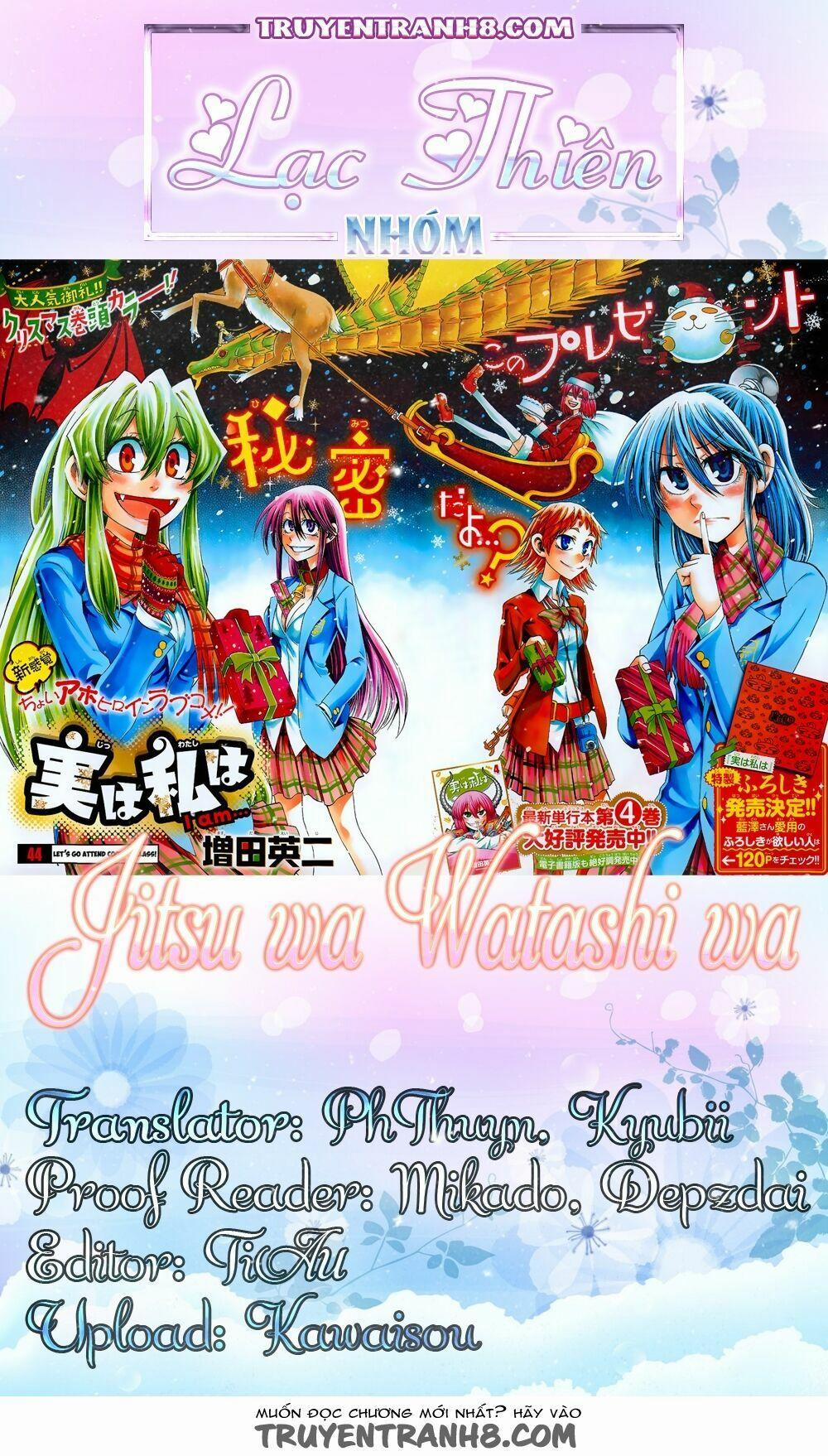 Jitsu Wa Watashi Wa Information 0 0 Lạc Thiên Nhóm.TT8 trang 0