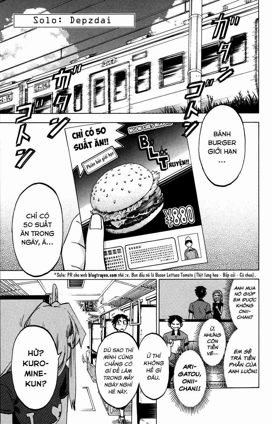 Jitsu Wa Watashi Wa Information 0 Hãy hốt hàng burger "giới hạn ver." nào!! trang 1
